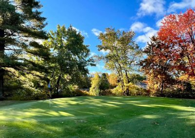 Beautiful View at Angus Lea, enjoy golf this fall season at Angus Lea Golf.